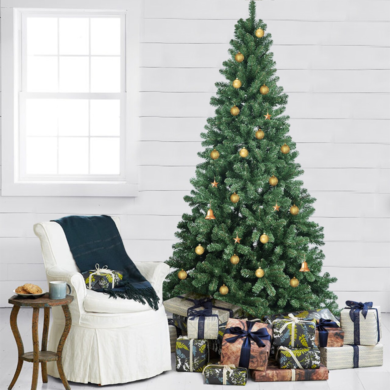 6FT Modern And Convenient Xmas Decoration Festive Magic PVC